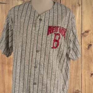Vintage 90s Majestic Boston Red Sox Pinstripe MLB Jersey